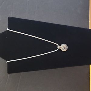 Silver tone Napier chain